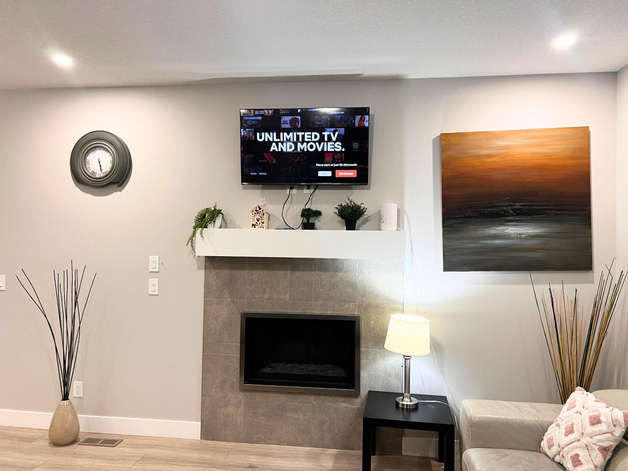 Flowealth Property Luxury Villa Near Lake Netflix Tv Wifi YYC Eksteriør bilde